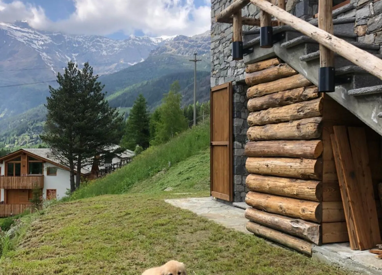 Baita Chalet La Masun Beautiful View Chiesa in Valmalenco